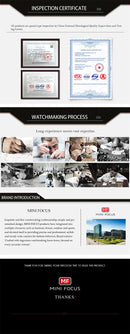 MINI FOCUS 0601 Multifunctional Unique design Quartz Watch for Men Calendar Luminous Stainless Steel Strap Bull Head Mens Watch