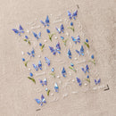 1 pc 5D Embroidery Bee Nail Art Sticker Embossed Butterfly Insect Nail Sticker High Quality Nail Art Design Decoration Sticker