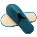 1Pair Disposable Slippers Flip Flop Shoes Guest Slippers Soild Color Non-slip Four Seasons Home Hotel Slippers Closed Toe Shoes