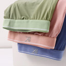 Cool and Breathable Men's Ice Silk Casual Shorts Open Side  for Summer Homewear Arrow Shorts