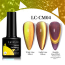 LILYCUTE 7ML 9D Cat Magnetic Gel Polish Set Semi Permanent Soak Off UV LED Glitter Nails Magnet Stick Black Gel Needed