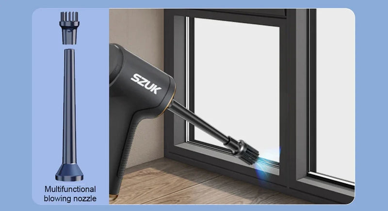 SZUK C006 Car Vacuum Cleaner 780000Pa Strong Suction Portable Handheld Car Cleaner Cleaning Machine Mini Wireless Vacuum Cleaner