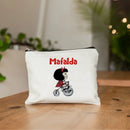 Mafalda Cute Anime Cosmetic Makeup Bag Pencil Organizer Zipper Kawaii Make Up Pouch Purse Travel Toiletry Bags Gift