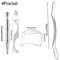 1/2/4/5/7pcs Stainless Steel Gua Sha Scraping Massage Tool IASTM Tools Help Relieve Sore Muscles,Soft Tissue Mobilization Tool