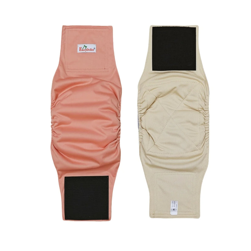 1 Pc Washable Male Dog Diaper Reusable Pet Sanitary Pants Hight Absorbent Leak Proof Nappy Belly Band Wrap for Small Breed Dogs