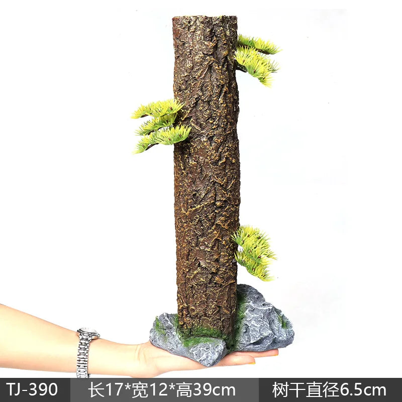 Simulation Tree Trunk Sinking Wood Driftwood Fish Tank Decorations aquatic plants Root Rainforest Forest Aquarium Accessories