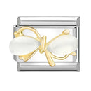 3D Charm Bracelet Rabbit Sun Flower Moont Italian Charm Links Fit 9mm Bracelet Stainless Steel Jewelry DIY Making Birthday Gift