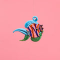 Floating Glass Tropical Fish Mini Figurine Pendant Aquarium Decoration Accessories Japanese Style Sea Animal Tiny Statue Fish