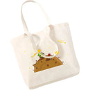 Cartoon Earth Space Little Prince Shopping Bag Women Pattern Handbag Casual Large Top-handle Bags for Women