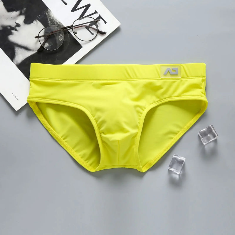 Men's elastic comfortable swimming trunks summer beach swim trunksT