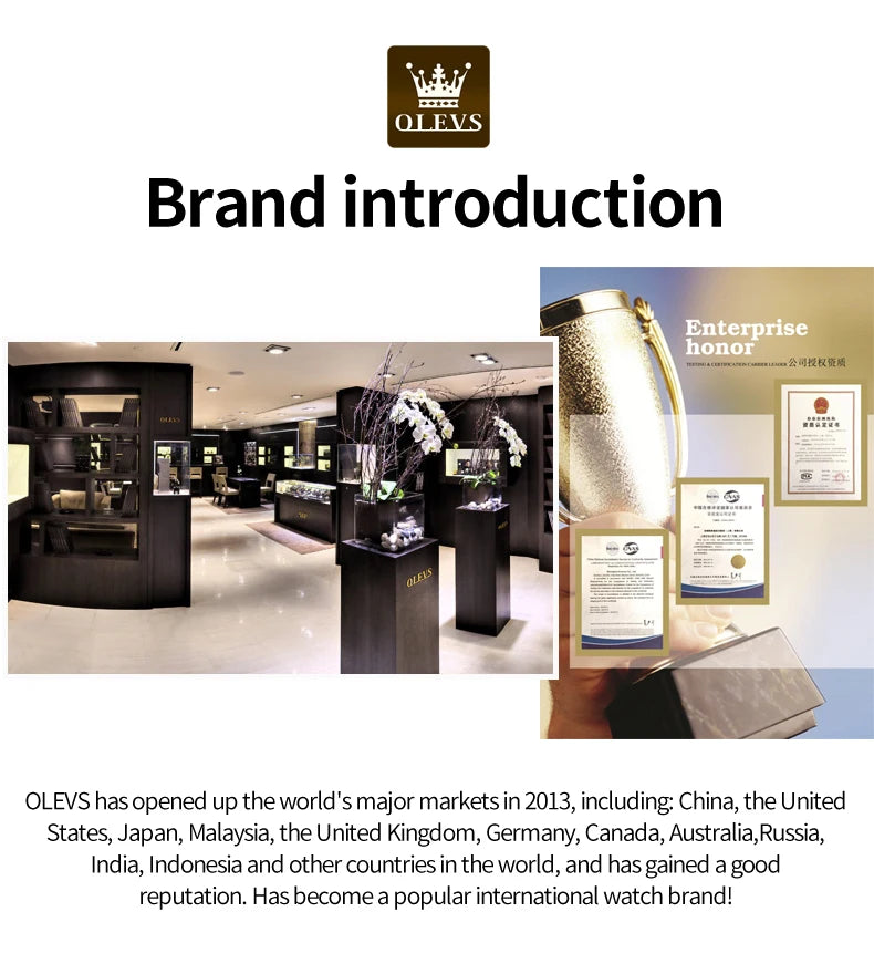 OLEVS Men Automatic Watch Luxury Diving Watch Waterproof Luminous Stainless steel Business Mechanical Watch for Men reloj hombre