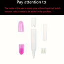 1pc Nail Polish Remover Nail Enhancement Tool Edge Modifier Pen Nail Polish Correction Nail Remover Pen Convenient Washing Nail