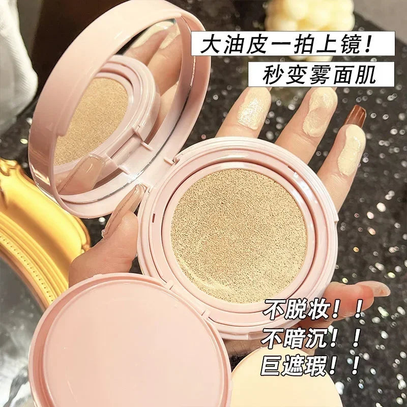 Moisturizing Air Cushion CC Cream Whitening Oil-control BB Cream Long Lasting Waterproof Makeup Natural Moisturizing Foundation