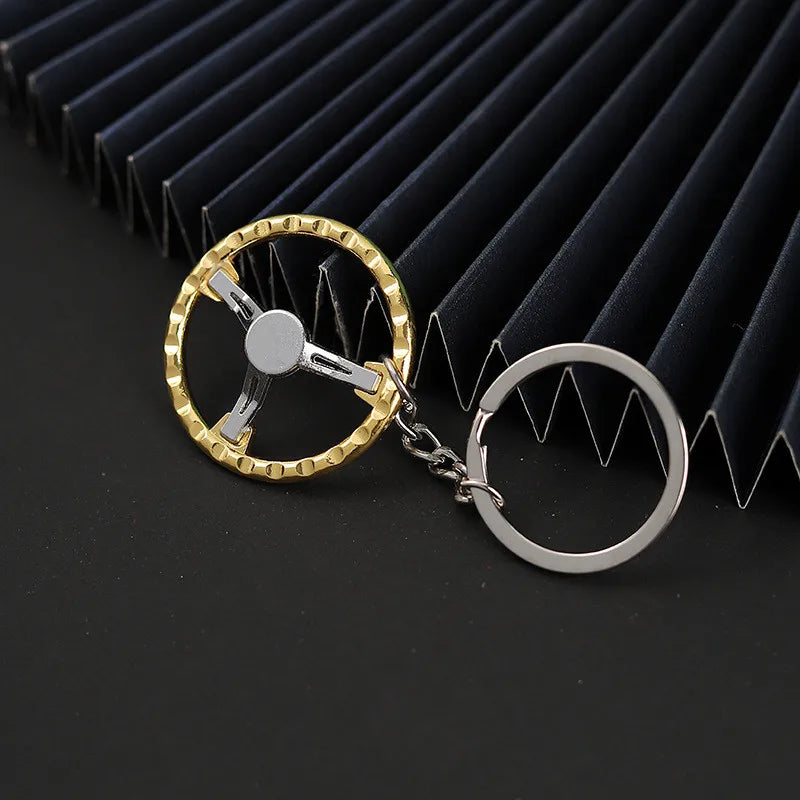 Llavero con forma de cabeza de engranaje para caja de cambios de coche, palanca de transmisión manual, llavero de metal, colgante de metal para reacondicionamiento de coche, llavero creativo 2022