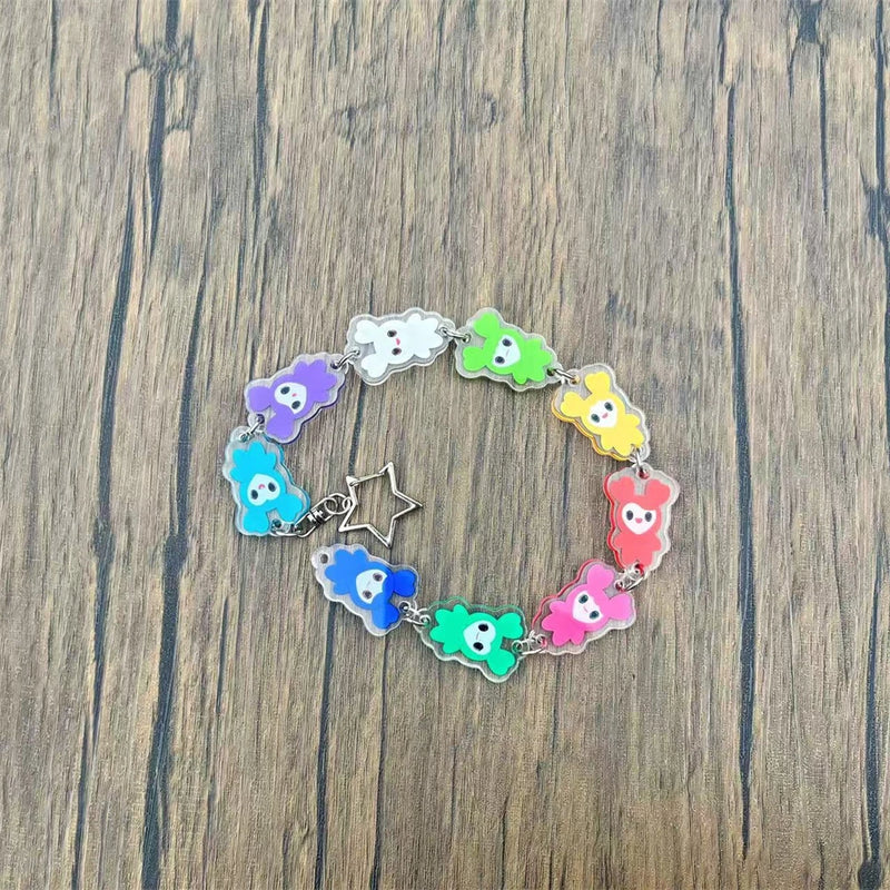 Kpop Idols Cartoon TWICE Lovely Acrylic Cute Keychain Chaeyoung Sana Mina Jeonghan Wonwoo Accessories Fans Birthday Gift