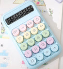 10 Digital School Student Calculator Mechanical Keyboard Fashion Color