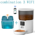 4L Pet Feeder Tuya WIFI Automatic Dog Food Dispenser Smart Cat Feeder 2L Cat Automatic Drinking Fountain Dog Water Feeder
