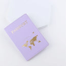 2023 Lover Couple Passport Cover Hot Stamping Simple Plane Women Men Travel Wedding Passport Covers Holder Fashion Wedding Gift