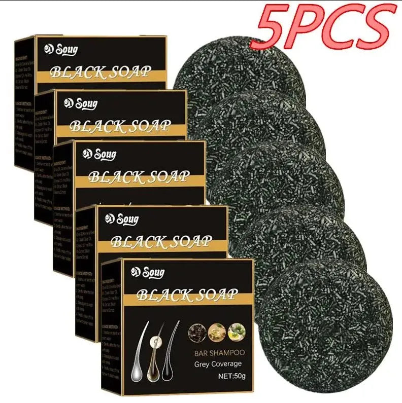 Hair Shampoo Soap Black Polygonum Multiflorum Shampoo Soaps Cover Gray Hair Shampoo Soap To Dye Canas Shampoo Bar Soap