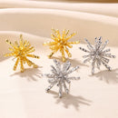 Gold Color Love Heart Earrings For Women Bow Stud 2023 Trend Simple Knot Earrings Piercing Fashion Jewelry Valentine's Day Gifts