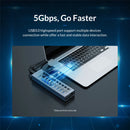 ORICO Powered USB Hub Splitter Socket with 7/10/13/16 Ports USB 3.0 Extension with On/Off Switches 12V Power Adapter for PC