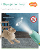 Laroo Leno 2in1 Dragonfly Cat Teaser Led Projection Does Not Hurt Eyes Cat Toy Pet Relieving Stuffy Cat Teaser Toy