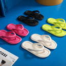 Non-slip Women's Slippers High Quality Candy Colors EVA Bathroom Slippers Cute Soft Couple Sandals Summer