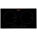 VEVOR 2 Burners Electric Induction Cooktop Stove Hob Built-in Burner Cooker Sensor Touch Control Magnetic Cooker Hot Plate