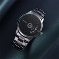 Automatic Movement Watch Men's Net With Authentic Waterproof Brand Steel Watch Black Technology Watch