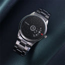 Automatic Movement Watch Men's Net With Authentic Waterproof Brand Steel Watch Black Technology Watch