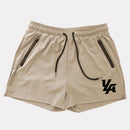 Sports  Quick Drying Stretch Breathable Shorts Summer Outdoor Fitness Mid-waist Male Adult No Lining Three Minute Shorts