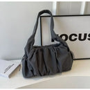 Nylon Cloth Bag Women Tote Bag Large Capacity Summer 2024 New All-Match Ins One-Shoulder College Student Class Bag Lady Handbag