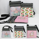 DIY Personal Custom Printed Lady Shoulder Bag Cute Messenger Flap Bag Female Mini Ladies Bag Double Zipper Ladies Messenger Bag