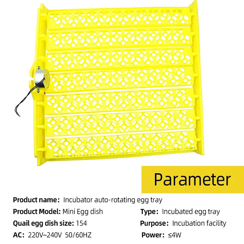Egg Incubator Automatic Turning Tray 56 154 Bird Eggs Duck Chicken Eggs Hatching Machine 220V Incubator Trays Auto Turn Motor