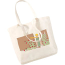 Cartoon Earth Space Little Prince Shopping Bag Women Pattern Handbag Casual Large Top-handle Bags for Women