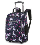 18 Inch Wheeled Backpacks for Laptop Waterproof Travel Trolley Backpack Large Capacity Men Trolley Bags Luggage Carry-on Bags