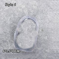 Jewelry Organizer Transparent Storage Box Pouch Mystery Box Keychain Bag Storage Case Thicken Wallet Cute Doll Bag Organization