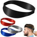 Home Haircuts Headband Silicone Curved Neckline Shaving Haircut Template and DIY Hair Trim Guide Hair Styling Cutting Ruler Tool