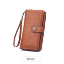 High Quality Women Wallet RFID Anti-theft Leather Wallets For Woman Long Zipper Large Ladies Clutch Bag Female Purse Card Holder