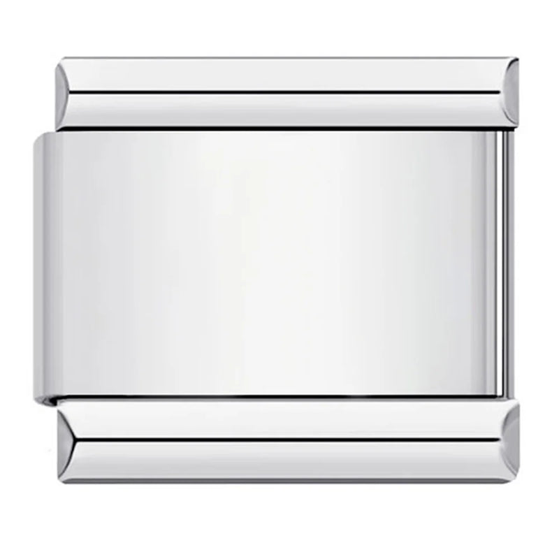 GEMOSA New Personalized Signature Words Italian Charms Link Fit 9mm Stainless Steel Bracelet Making DIY Jewelry for Women Men