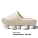 Casual fashion design men's and women's slippers, EVA soft sole non-slip comfortable sports style indoor and outdoor sandals sli