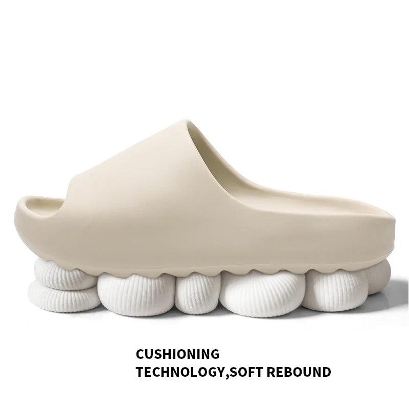 Casual fashion design men's and women's slippers, EVA soft sole non-slip comfortable sports style indoor and outdoor sandals sli