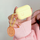 Cartoon Cat Lovers Matte Protective Case For AirPods 1/2/3/4 Soft Cute Cover for AirPods Pro 2 Bluetooth Earphone Case Keyring