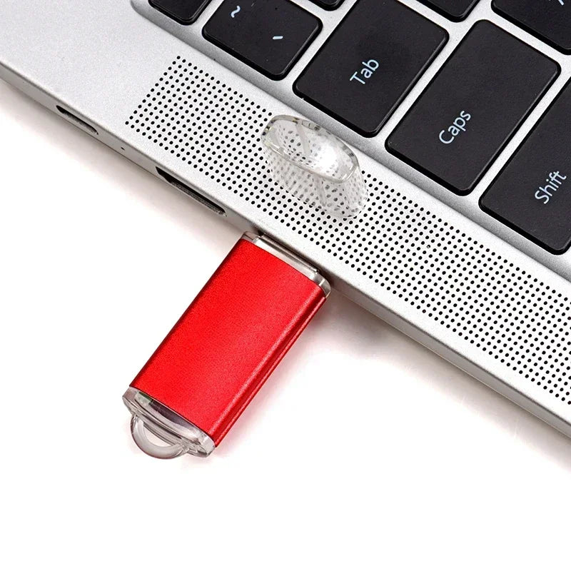 50Pcs/lot USB 2.0 Flash Drive 128MB 1GB2GB 4GB 8GB Pen Drive 16GB Pendrive 32GB USB Stick 64GB Memory Flash Disk Free Laser Logo