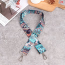 138cm Bag Handle Bag Strap For Women DIY Shoulder Rainbow Handbag Accessories Cross Body Messenger Nylon Belts Bag Straps