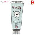 Cartoon Brooch Dentist Badge Brooch Tooth And Toothbrush Enamel Tooth Brooches For Dentist Clothes Decoration Accessories Gift