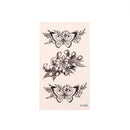 1Sheet Waterproof Temporary Tattoo Sticker 3D Butterfly Theme Fake Tattoo for Women Body Leg Arm Art