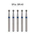 5Pcs/Bag Dental Diamond Burs Drill FG 1.6mm Bur For High Speed Handpiece Denspay Dental Bur Polishing Whitening Lab Material
