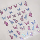1 pc 5D Embroidery Bee Nail Art Sticker Embossed Butterfly Insect Nail Sticker High Quality Nail Art Design Decoration Sticker
