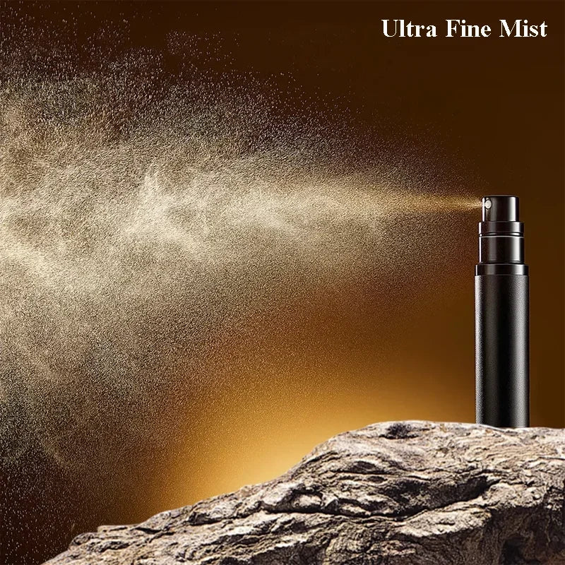 10/8/5ml Mini Perfume Refillable Bottle Liquid Container For Cosmetics Bottom Charge Spray Bottling Dispenser Press Head Travel